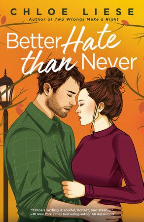 better hate than never chloe liese vk|better hate than never.